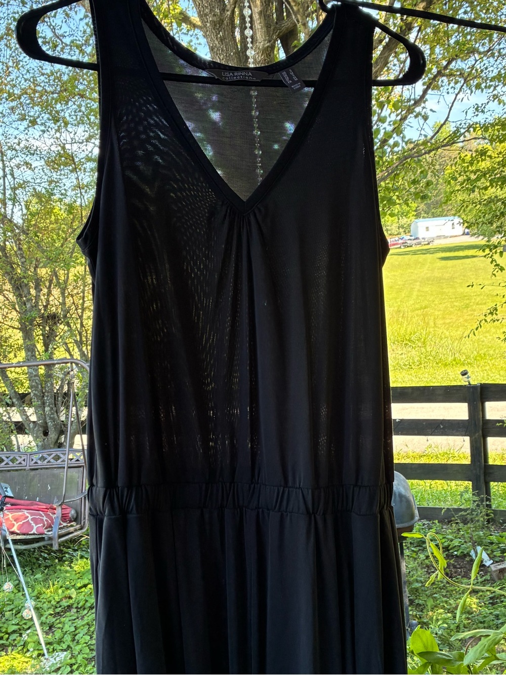 Black Midi Dress -